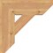 Ekena Millwork Traditional Slat Smooth Bracket, Western Red Cedar, 5 1/2"W x 20"D x 20"H BKT06X20X20TRA06SWR - alternate 4